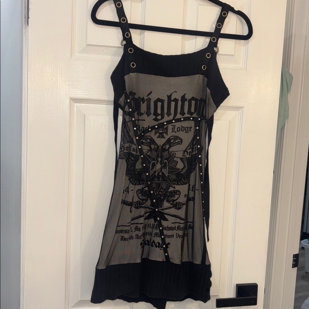 SALVAGE Elegant Black and Gray Women's Dress - Picture 2 of 14
